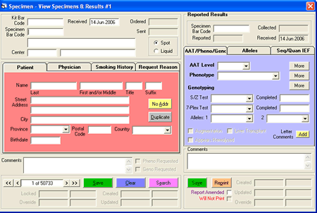 Alpha1Center Lab Software